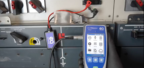 Measuring, reviewing and recording data with  UltraTEV Plus2