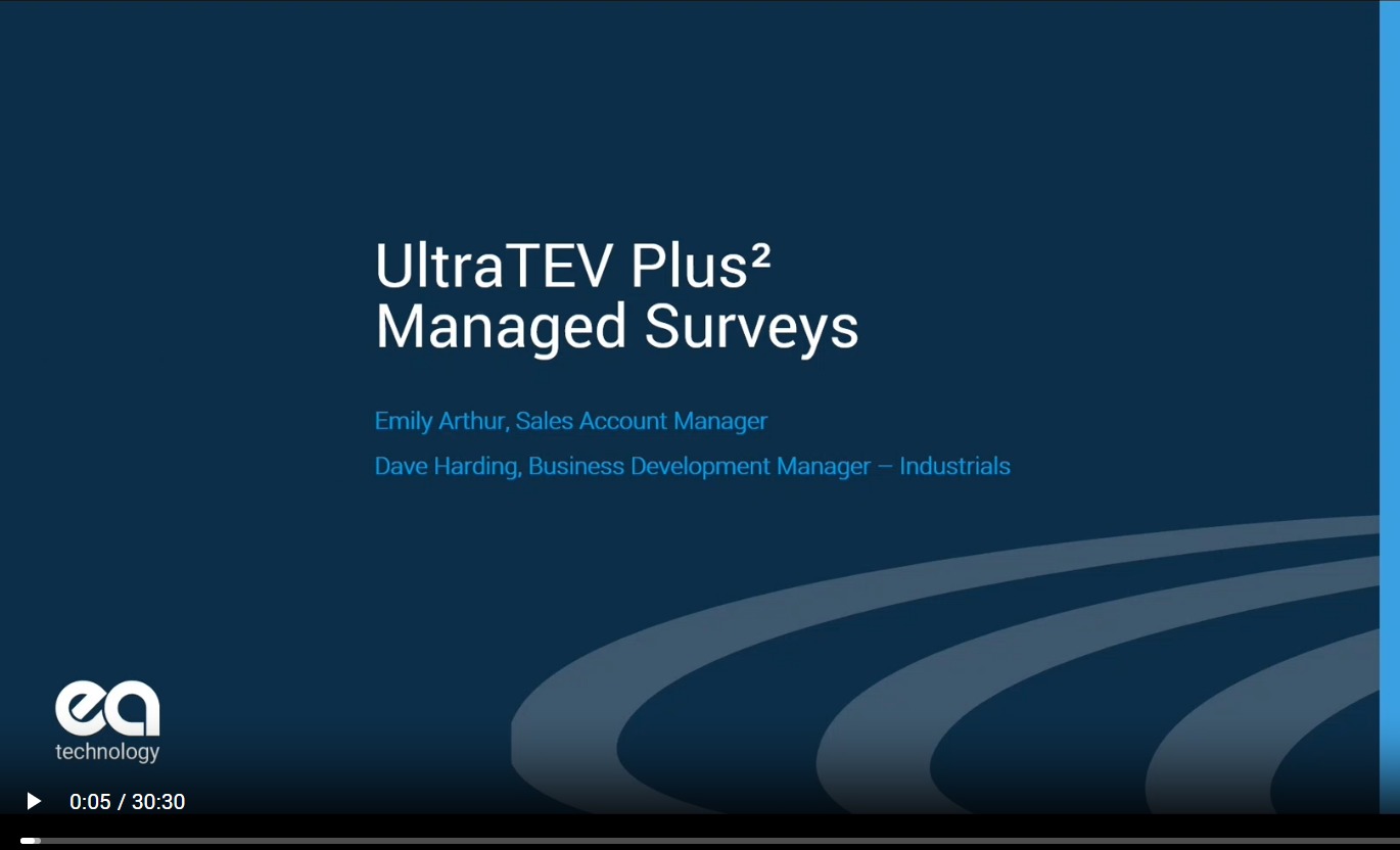 Managed Surveys Webinar | EA Technology