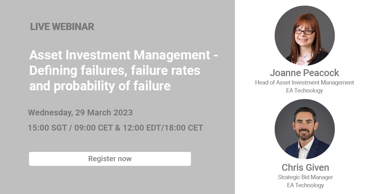 Defining failures, failure rates and probability of failure | EA Technology