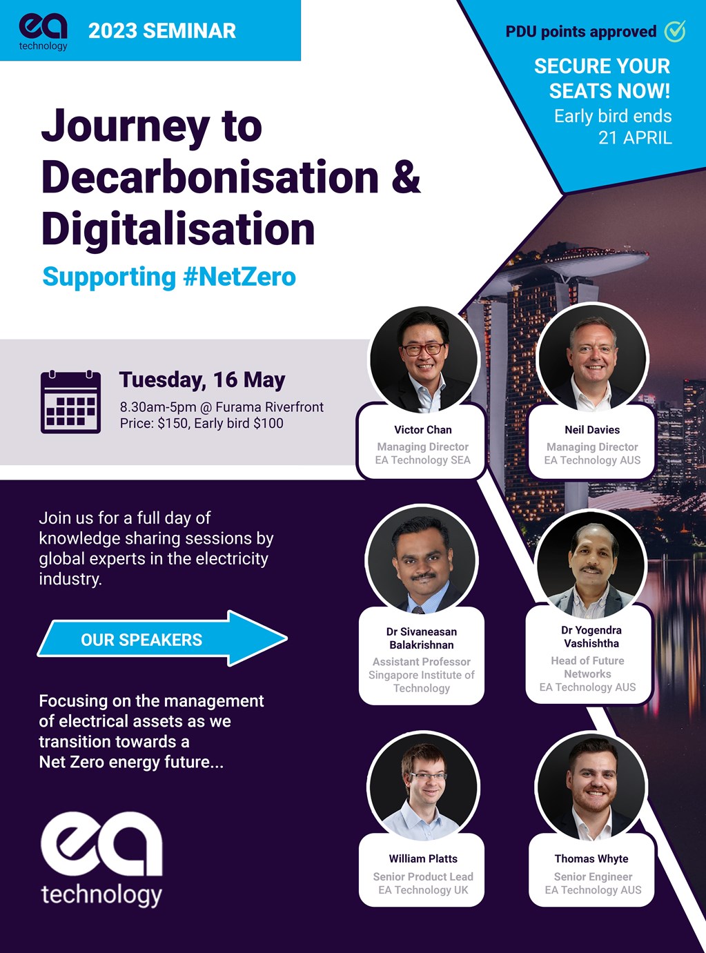 Seminar poster - Journey to decarbonisation and digitalisation