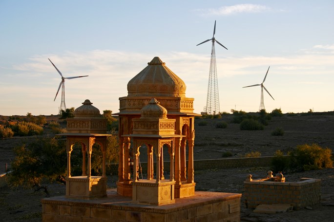 Windfarm in India